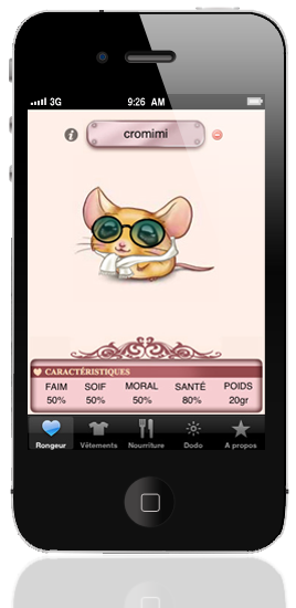 application iphone cromimi