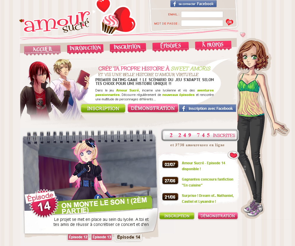Amour Sucr� - in: 3 - out: 0
